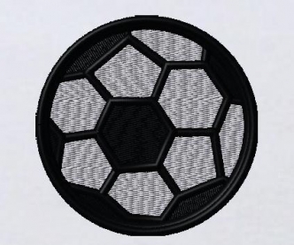刺繍サッカーボール　SP-SR-0001