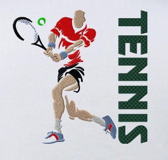 刺繍テニス　SP-TN-0008