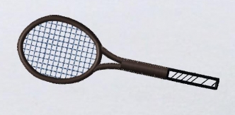 刺繍テニスラケット　SP-TN-0012